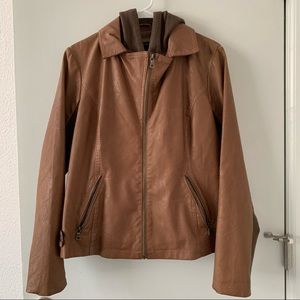 Bernardo Faux Leather Jacket